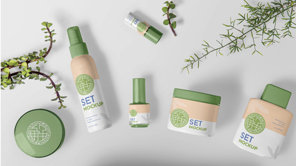 護膚品品牌LOGO設計 優雅與功效的視覺表達